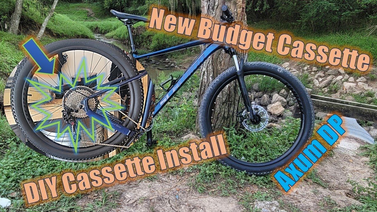 Schwinn Axum DP: Stage 1 Budget MTB Upgrades - Cassette Install DIY. MTB drivetrain
