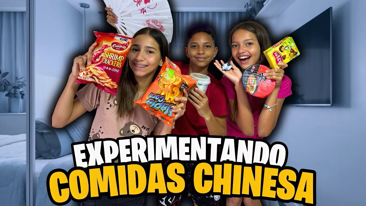 EXPERIMENTANDO COMIDAS CHINESAS