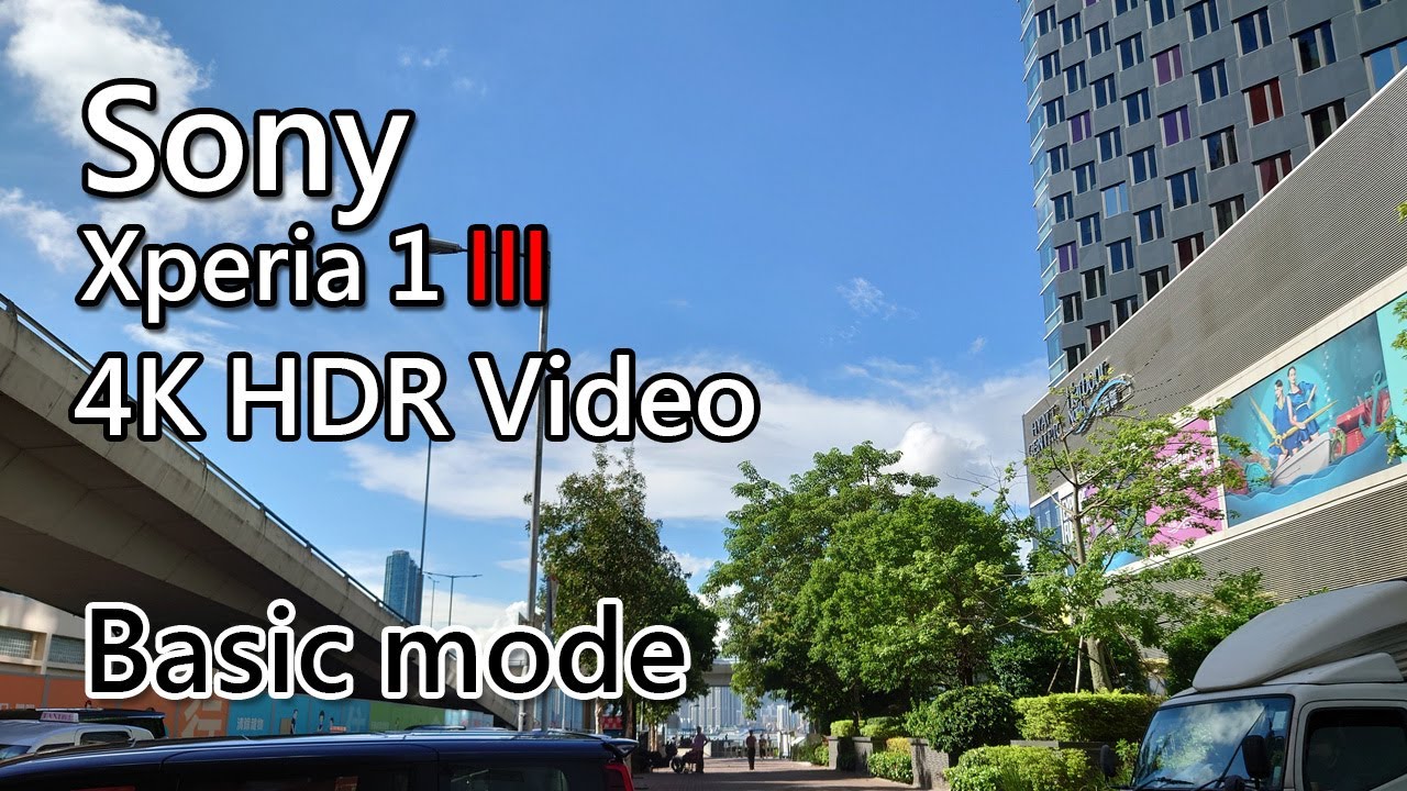 4K HDR Video Sample (Hong Kong TRAM) | Xperia 1 iii | HDR10 | Rec.2020 | 1000 nits
