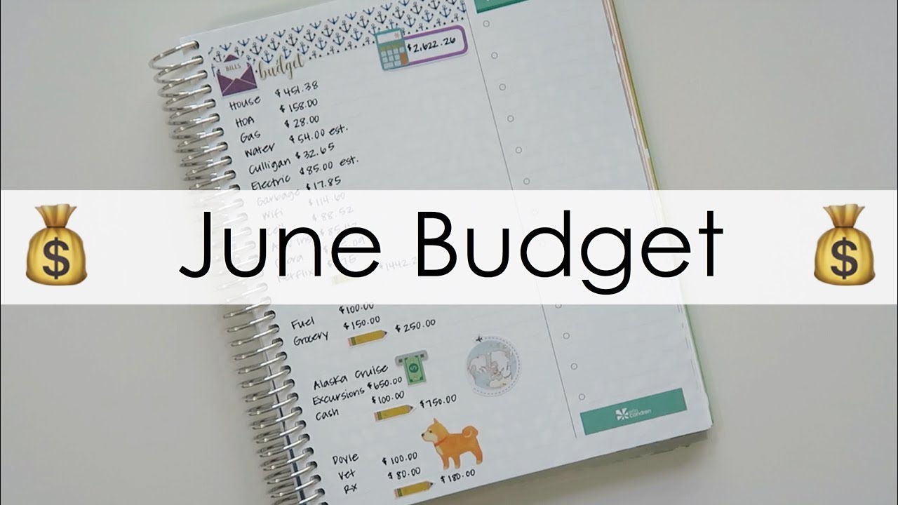 Monthly Budget | June 2018