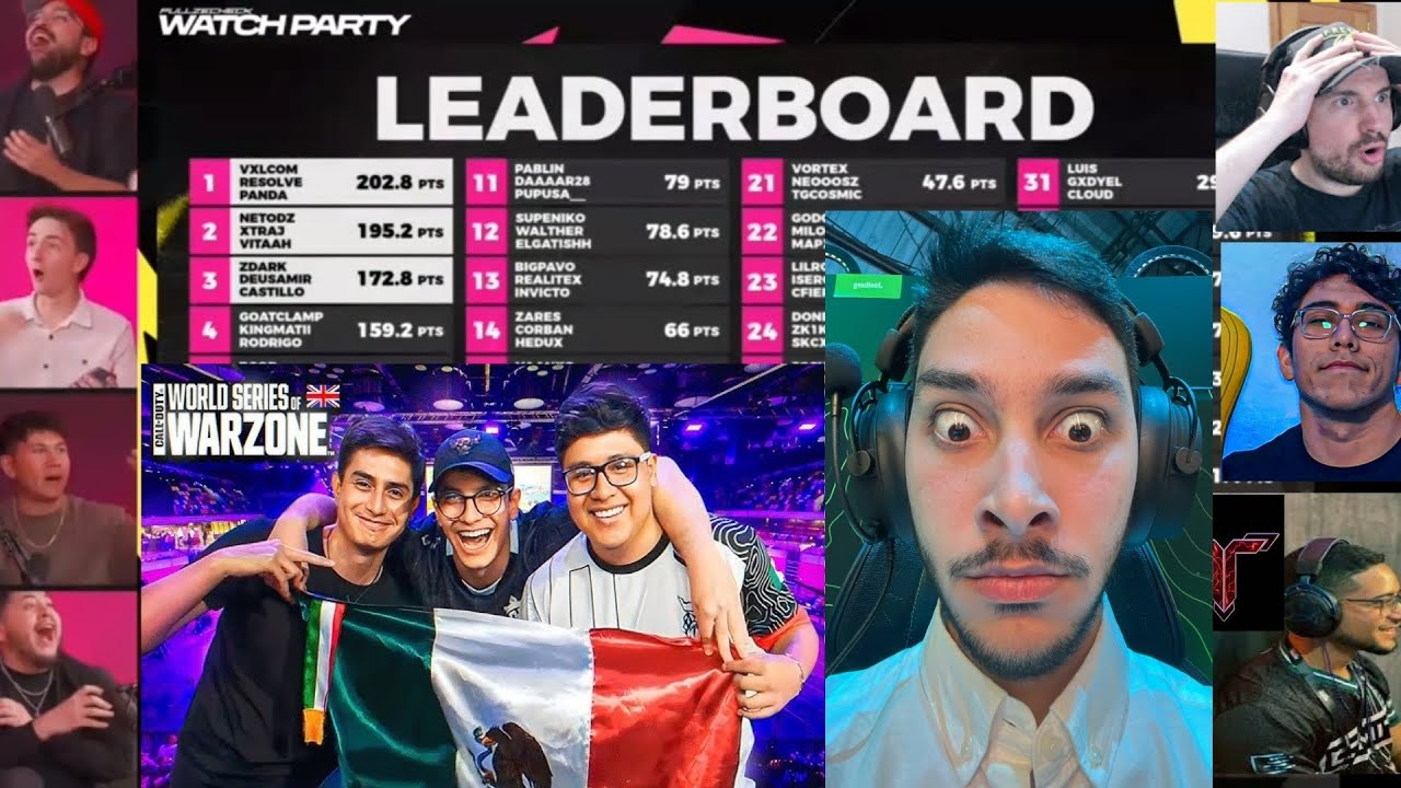 Deus Amir remontada histórica para clasificarse al mundial presencial de WARZONE