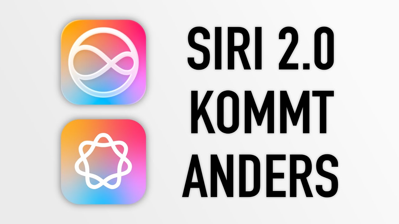 Apple best&auml;tigt offiziell - Das NEUE Siri kommt, aber anders als erwartet...