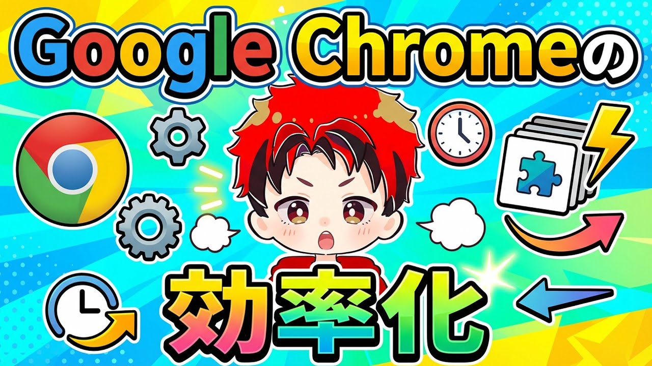 【Chrome効率化】作業時間が半分に！！Chromeを使うなら知っとくべき基本！