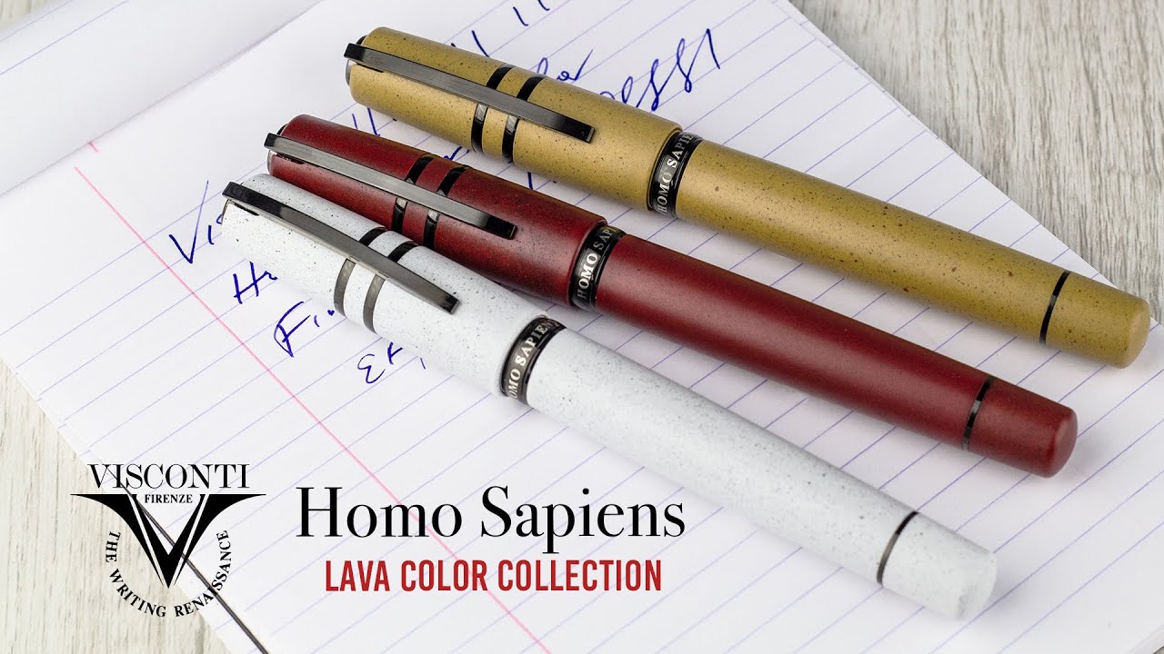 Visconti Homo Sapiens - Lava Color Collection!