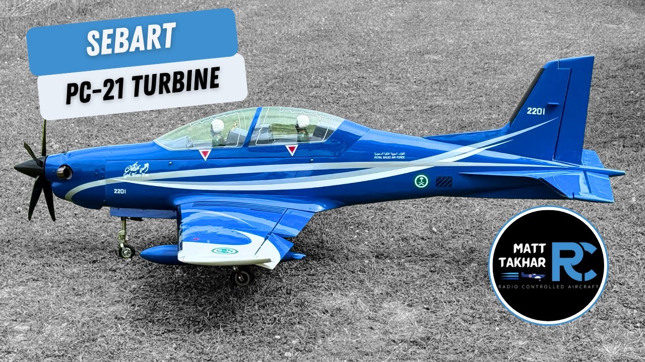 Turboprop Beast! Neil's SebArt PC-21 XL with KingTech 45