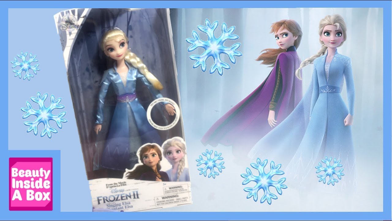 Frozen 2 Singing Elsa Disney Store Doll Review
