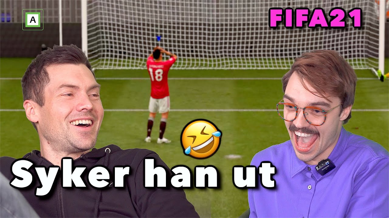 Spiller Fifa21 mot Chris fra Flippklipp