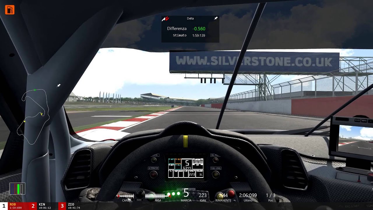 Assetto Corsa Setup Ferrari 458 GT2 Silverstone 1:58.899