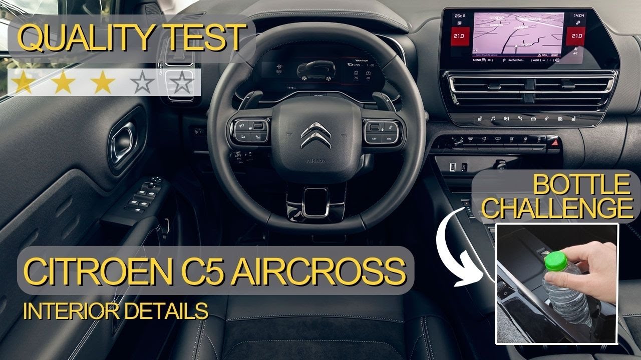 Citroen C5 Aircross Hybrid 136 PS (2024) | The most practical SUV, huge spaces in the interior!