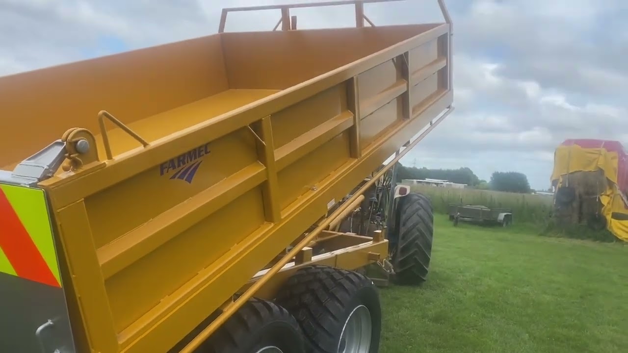 Farmec's 10 Tonne Contractor Trailer