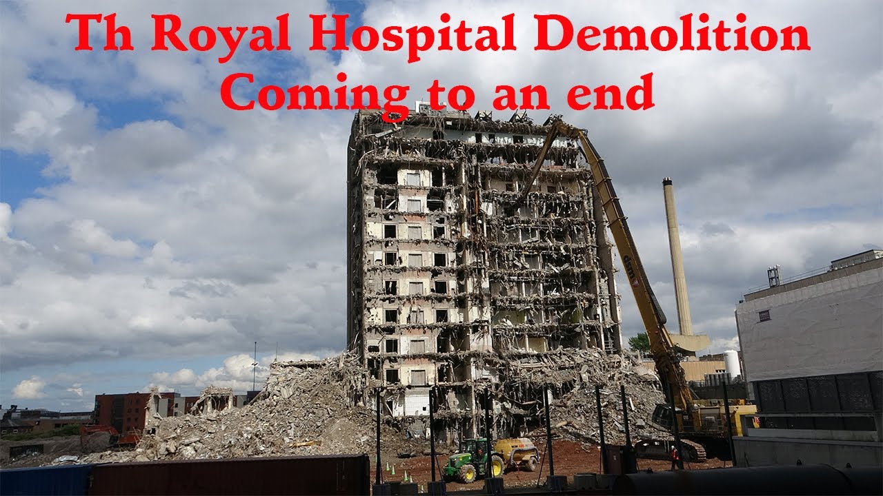 The Royal Hospital Liverpool, Demolition coming to an end