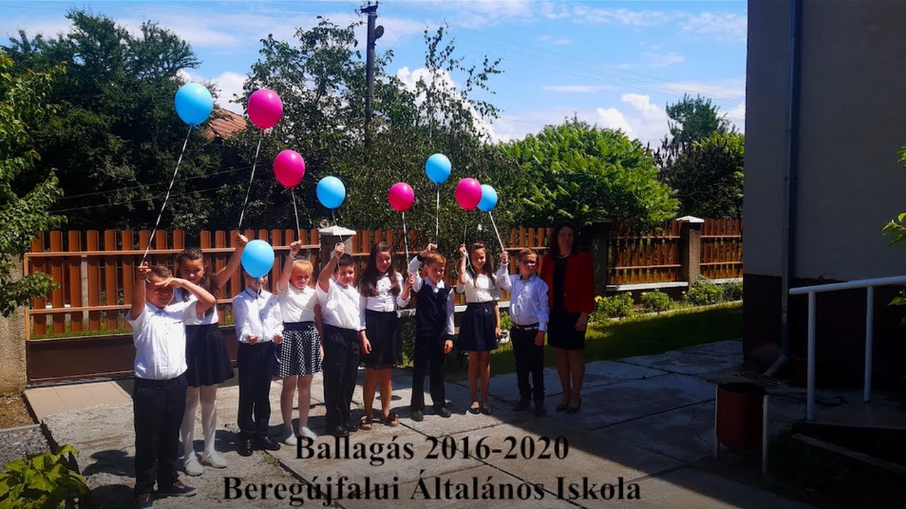Ballagás 4. Osztály (2016-2020). Beregújfalui Általános Iskola.