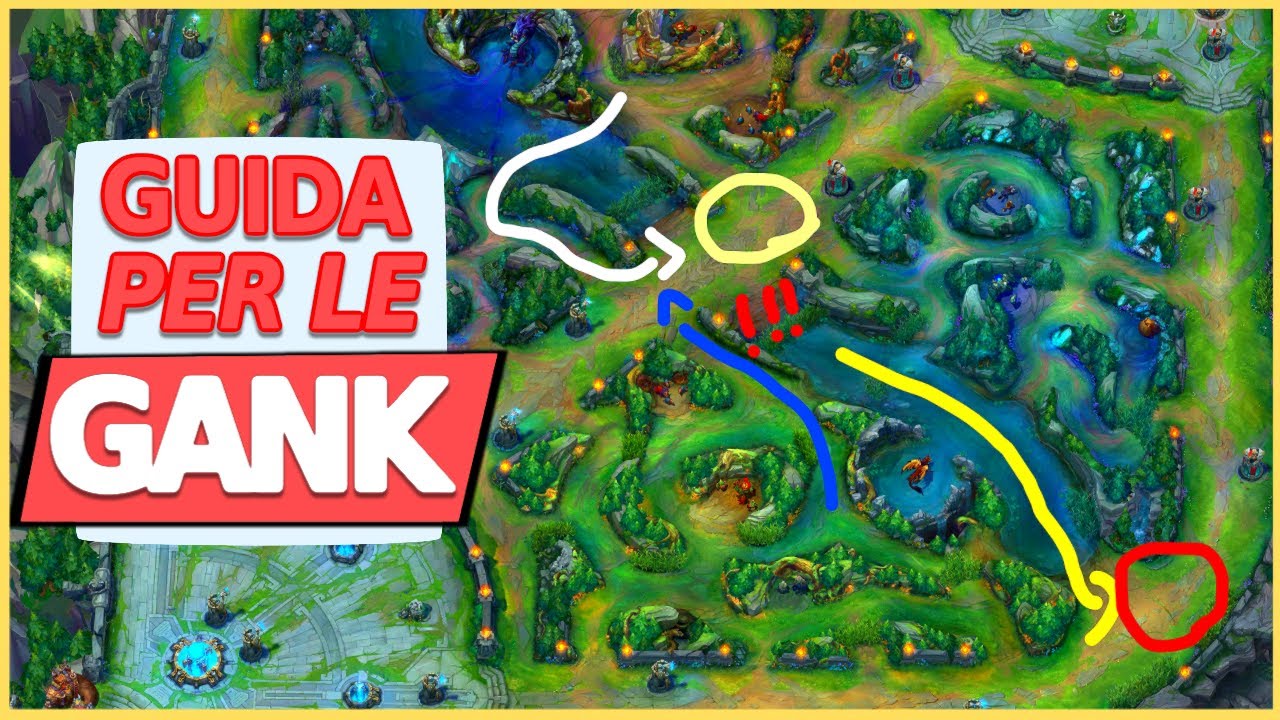COME GIOCARE JUNGLE IN SEASON 10 🔥 COME GANKARE E QUANDO GANKARE