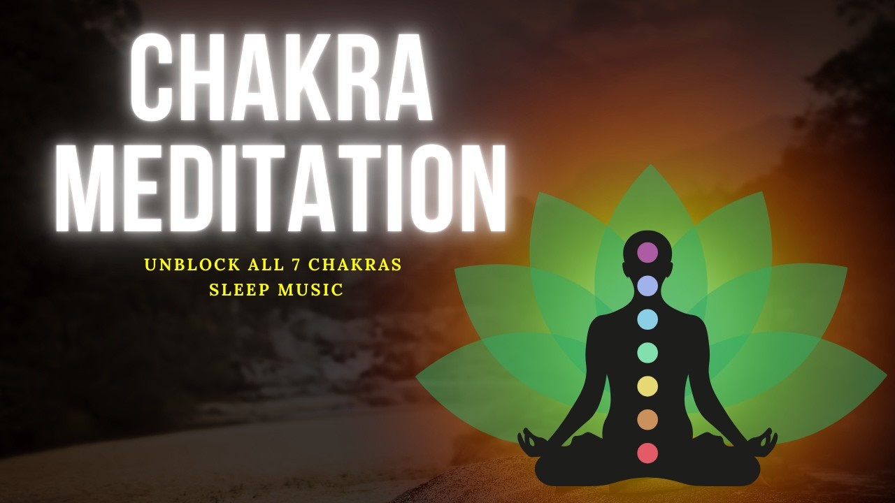 All 7 Chakras Peaceful Healing Meditation Music | Heal Your Body, Mind & Aura #sleepmusic