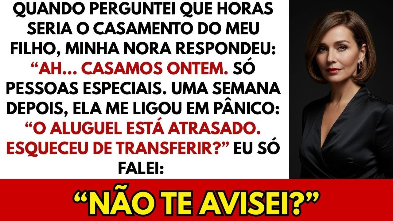 Minha nora disse: 