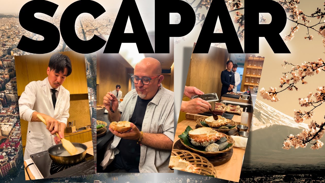 SCAPAR, restaurante REFERENTE de la ALTA COCINA en Barcelona