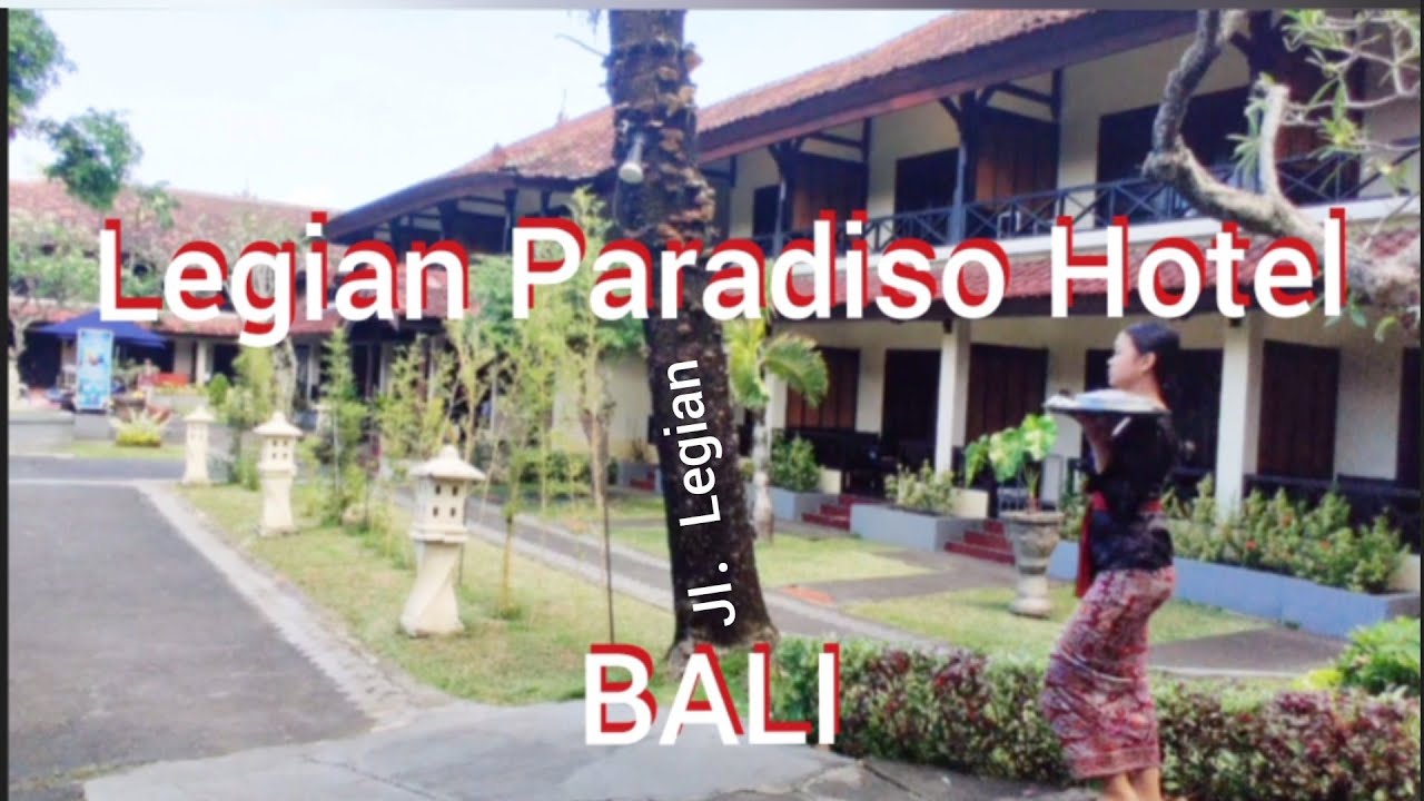 Legian Paradiso Hotel の敷地内を紹介します
