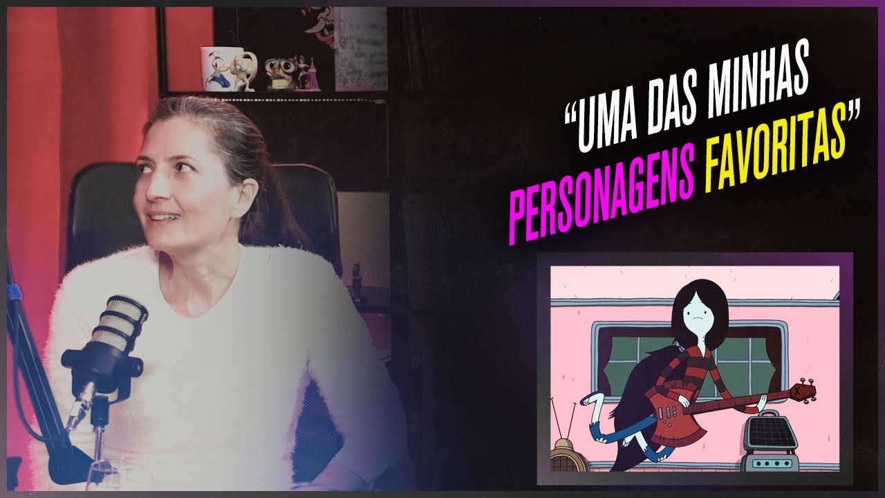 ADRIANA TORRES fala como foi DUBLAR a MARCELINE em HORA DE AVENTURA