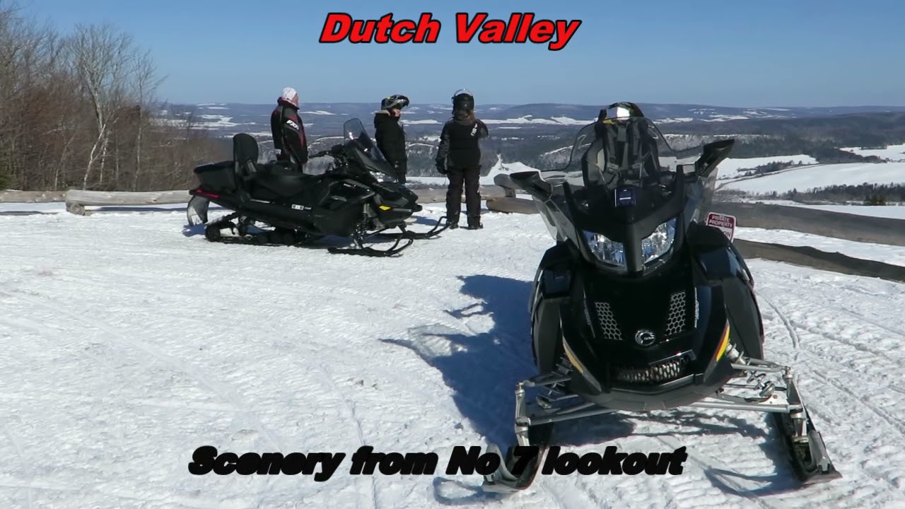 New Brunswick, Goshen snowmobile club area trail ride