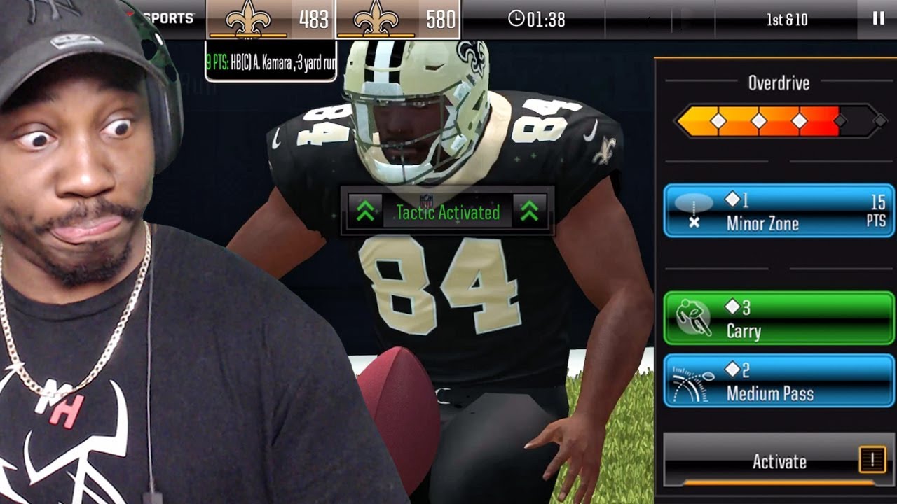 MADDEN MOBILE 19 OVERDRIVE GAMEPLAY VS NOOBKILL213! Overview & Early Info Madden Mobile 19 Ep. 1