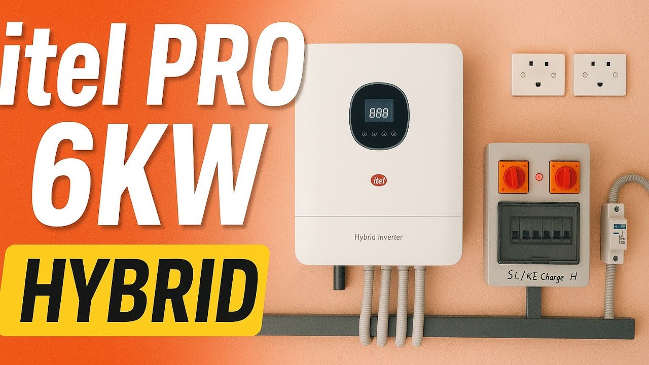 Itel pro 6kw with Longi Himo X7 10 solar panels 615 w in surjani 4-B near hari masjid