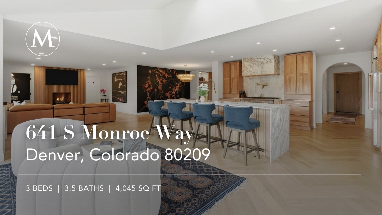 Seamless Indoor Outdoor Living Near Cherry Creek | 641 S Monroe Way
