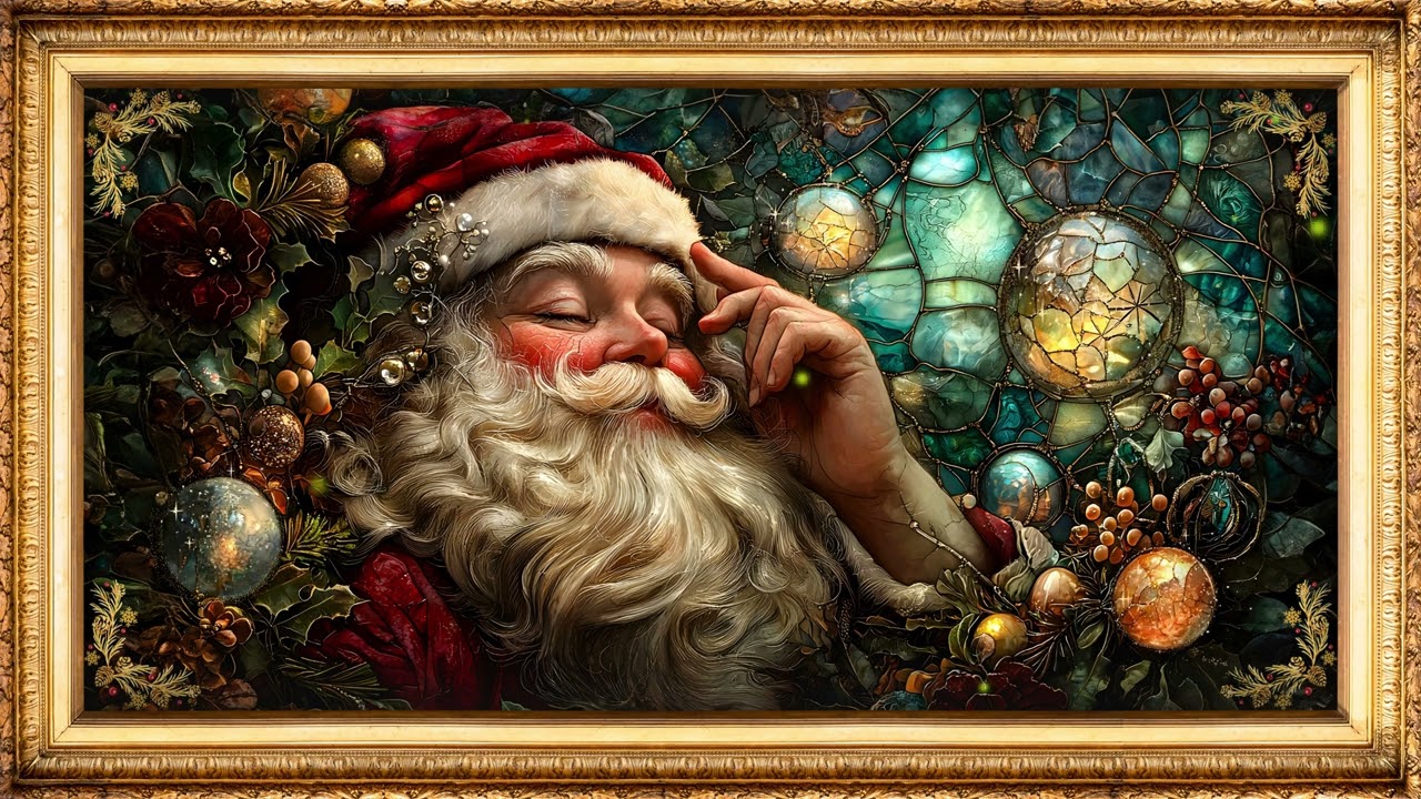 Dreaming of Christmas Magic | Art Framed Screensaver | Art for Your TV in 4K ❤️ 🎅✨