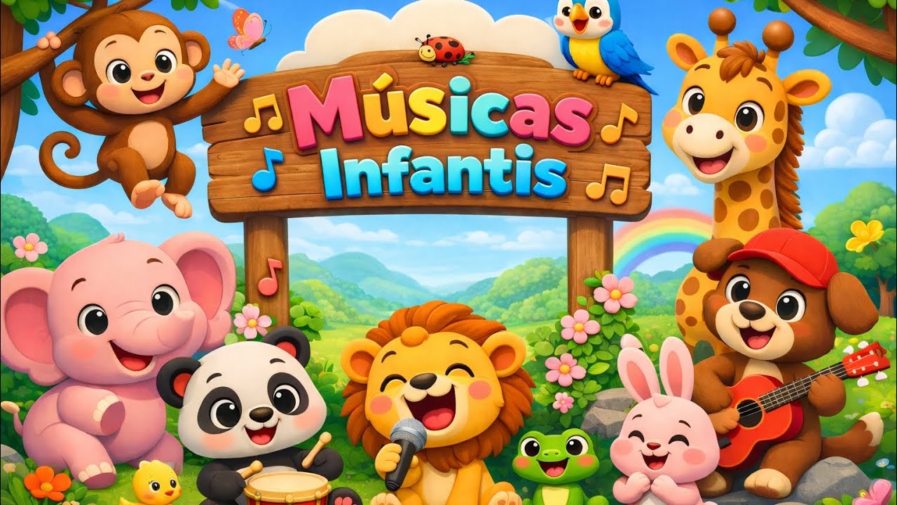 MÚSICAS INFANTIS 🎶 MÚSICAS PARA CRIANÇAS 