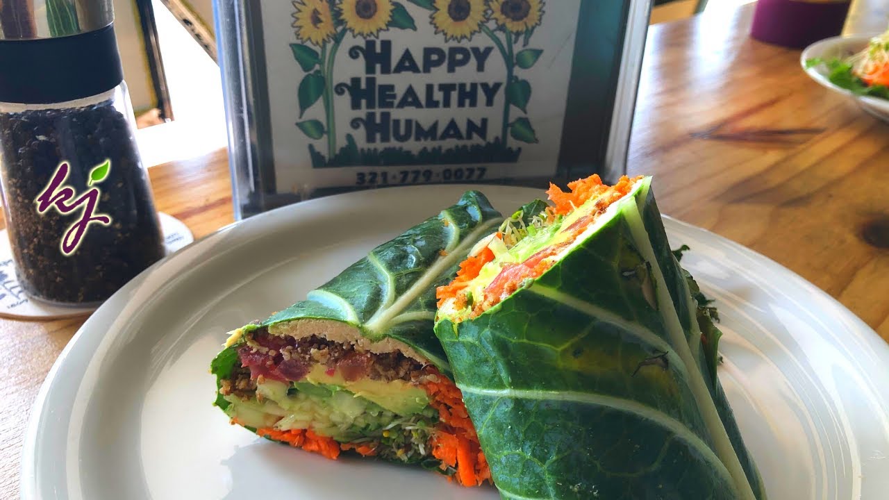 Happy Healthy Human Cafe in Indian Harbour Beach, Florida | Raw Vegan Restaurant | Brazil Nut Milk