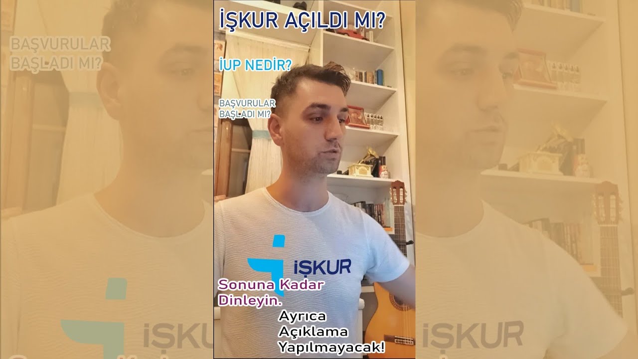 4-8 Eylül 2024 İŞKUR MEB İUP Başvuruları için mutlaka izle!