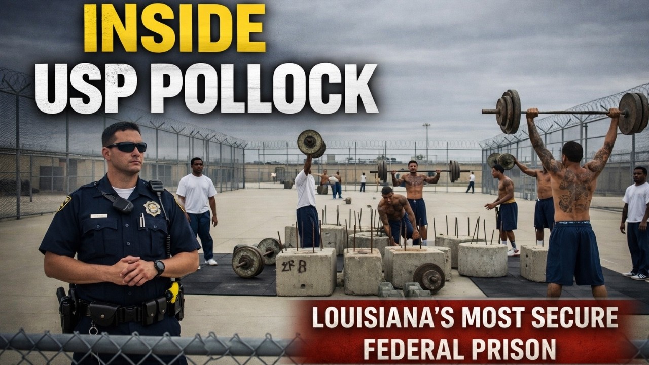 Inside USP Pollock: Louisiana’s Most Secure Federal Prison | High-Security Federal Inmates