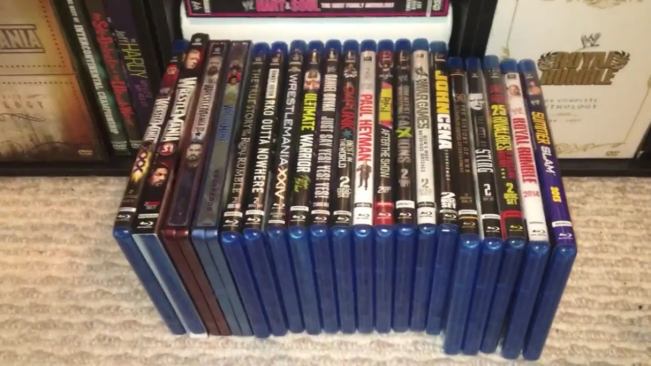 WWE Blu-Ray Collection 2017