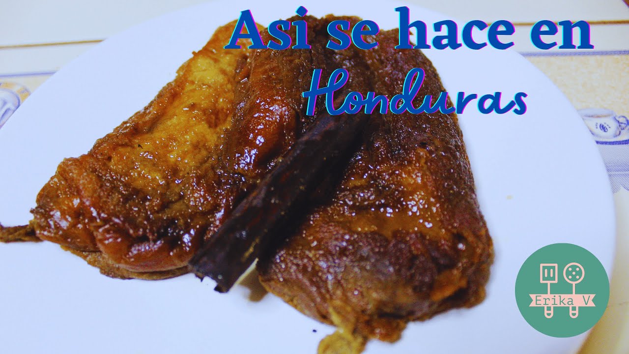 TORREJAS NEGRAS DE PAN/ ASI SE HACE EN HONDURAS