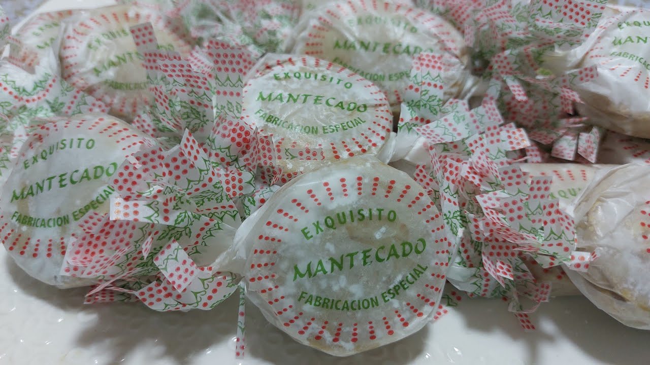 #حلوة اسبانية  #polvorones #الاصل #شمالية #تقليد  #هشيشة  #كتدوب #فى الفم