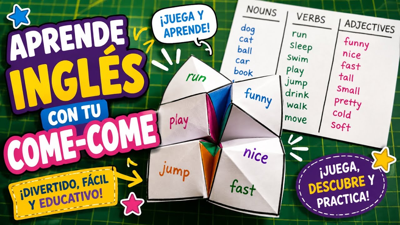 Aprendiendo Inglés con Juegos DIY