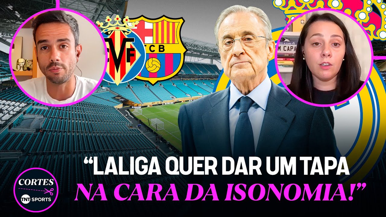 REAL MADRID COBRA LALIGA CONTRA JOGO DO BARCELONA EM MIAMI! QUEM TÁ CERTO NESSA TRETA? DISCUTIMOS