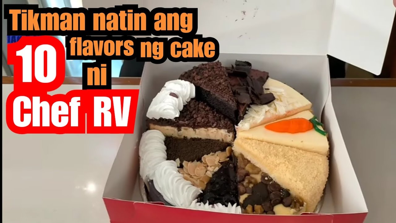 Chef RV 's Cake Sampler taste test and honest review
