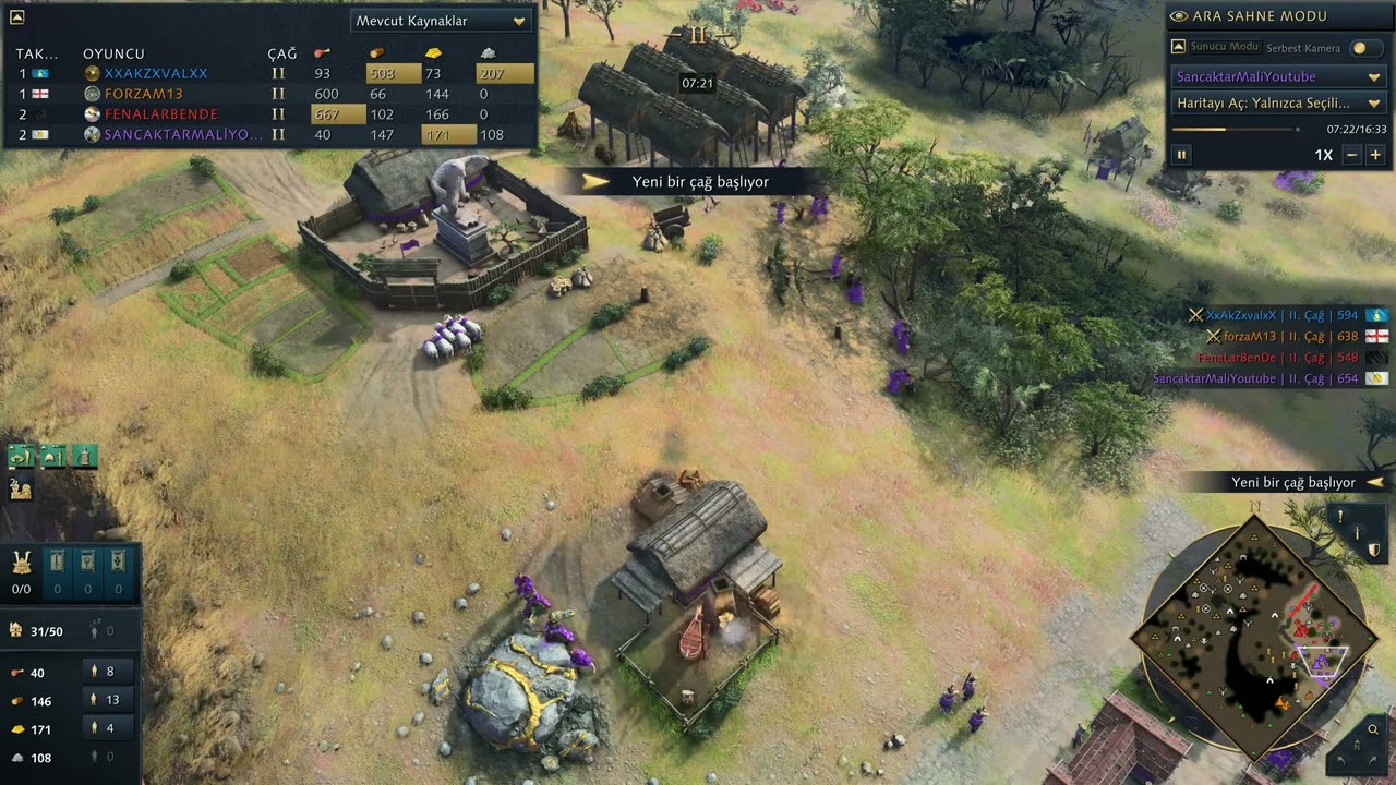 Sıralı Hızlı Bir Savaş Daha FenalarBenDe İle #aoe4 #4k