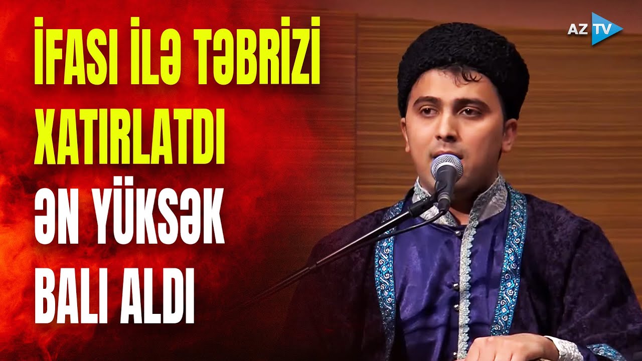 Əli Rəşidi elə oxudu ki, zal Təbrizə səyahət etdi - MÖHTƏŞƏM İFA