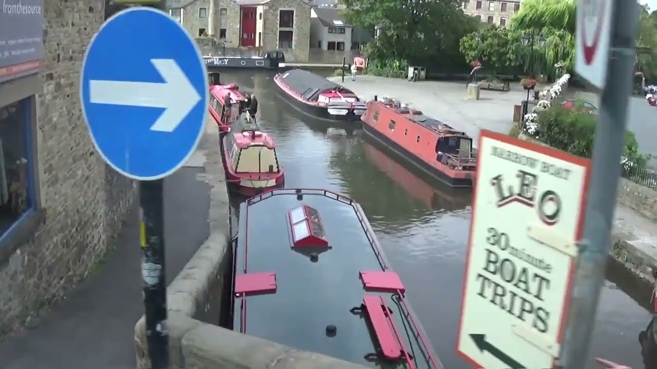Skipton. Leeds to Liverpool canal. short trip