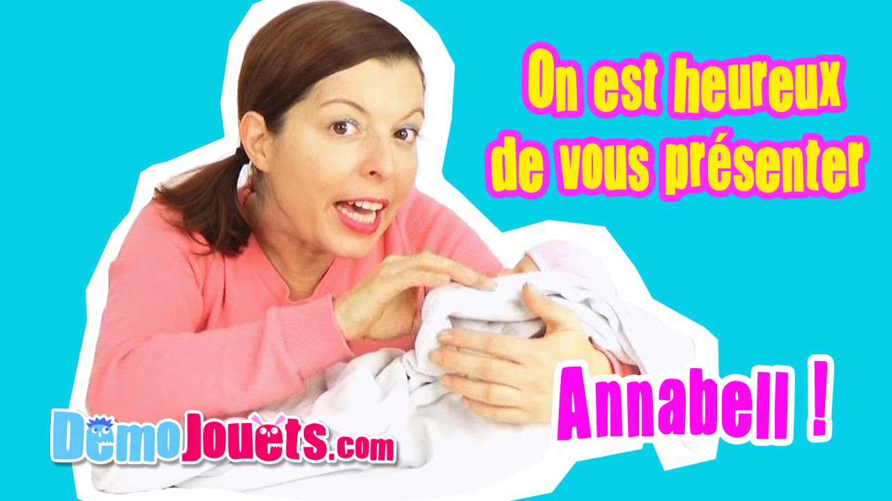 Poup&eacute;e My First Baby Annabell Joue avec moi - D&eacute;mo Jouets