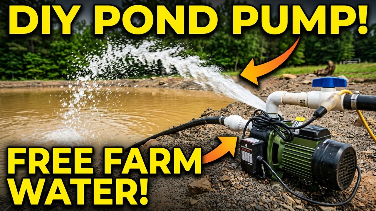 I Built an Irrigation System for My Homestead Farm!