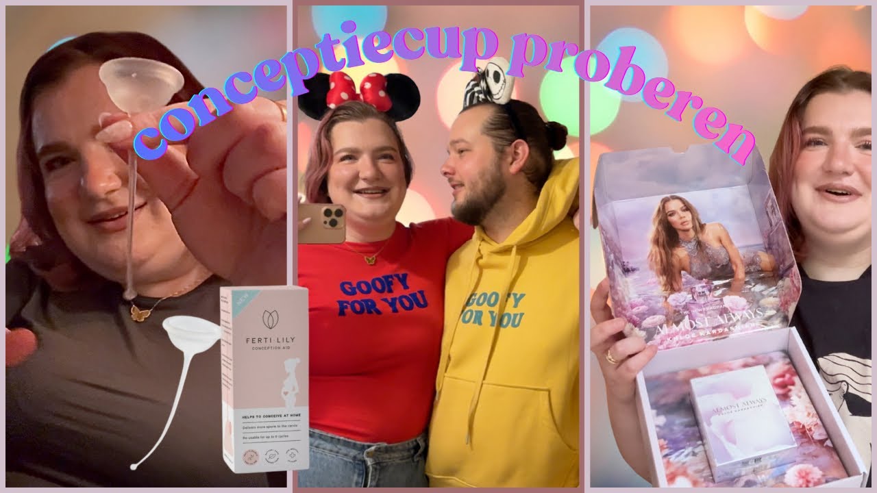 Conceptie cup ervaring, Disneyland Parijs & pakketjes unboxing | Vera Camilla