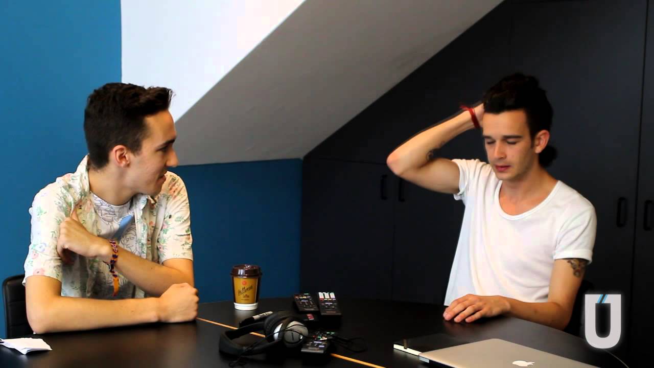 A lovely hungover chat with Matt Healy from The 1975