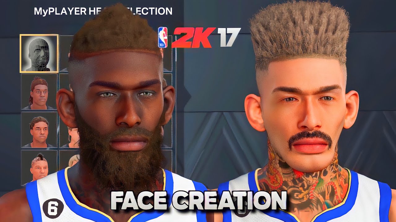**NEW 2K17 FACE CREATION ON 2K23🔥**