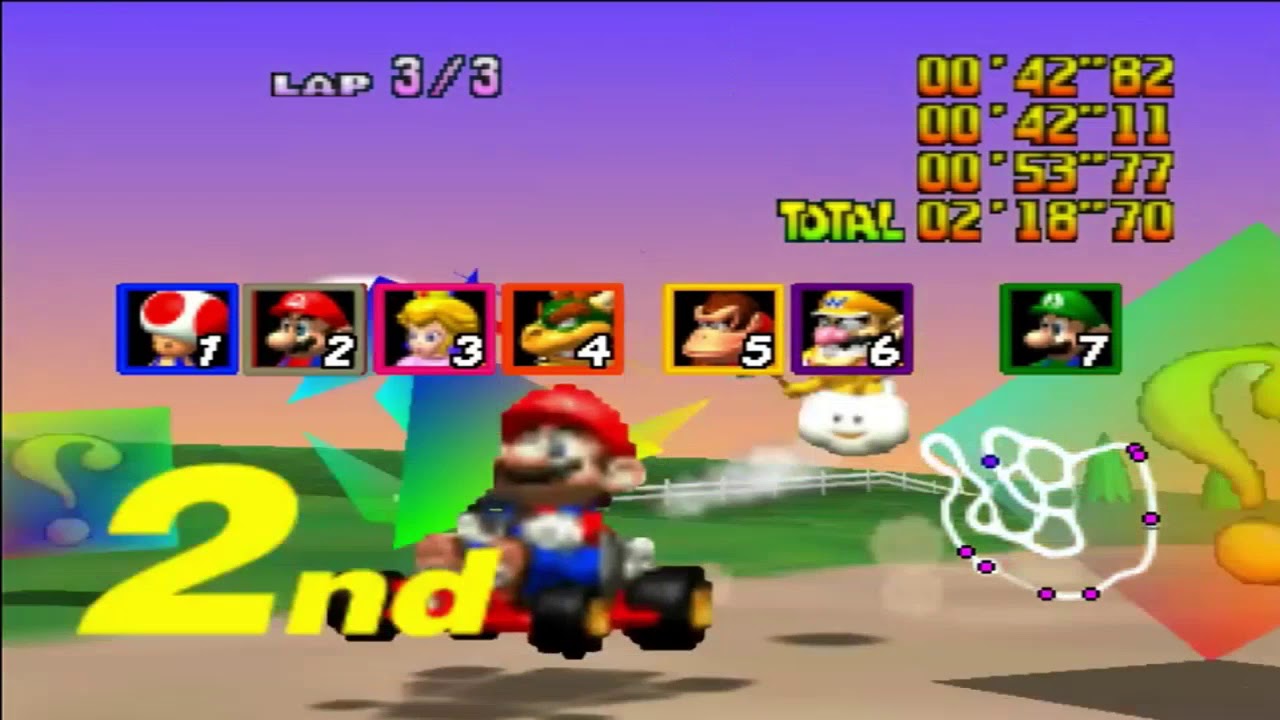 Mario Kart 64: Special Cup 150cc (Mario)