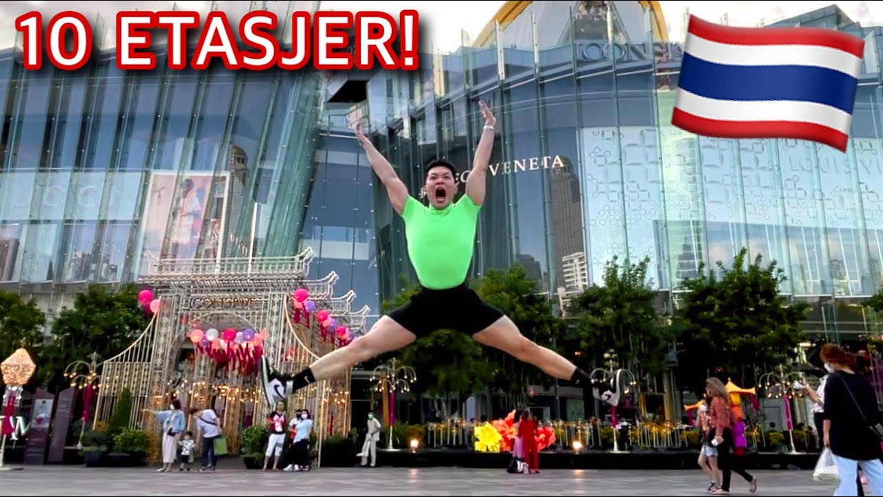 Det STØRSTE Kjøpesenteret i Thailand😱🇹🇭 | Reisevlogg #3