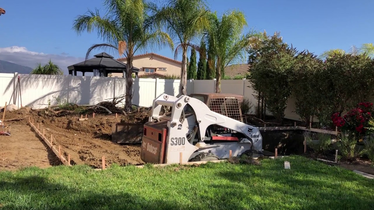 Digging Our Pool - June 2020