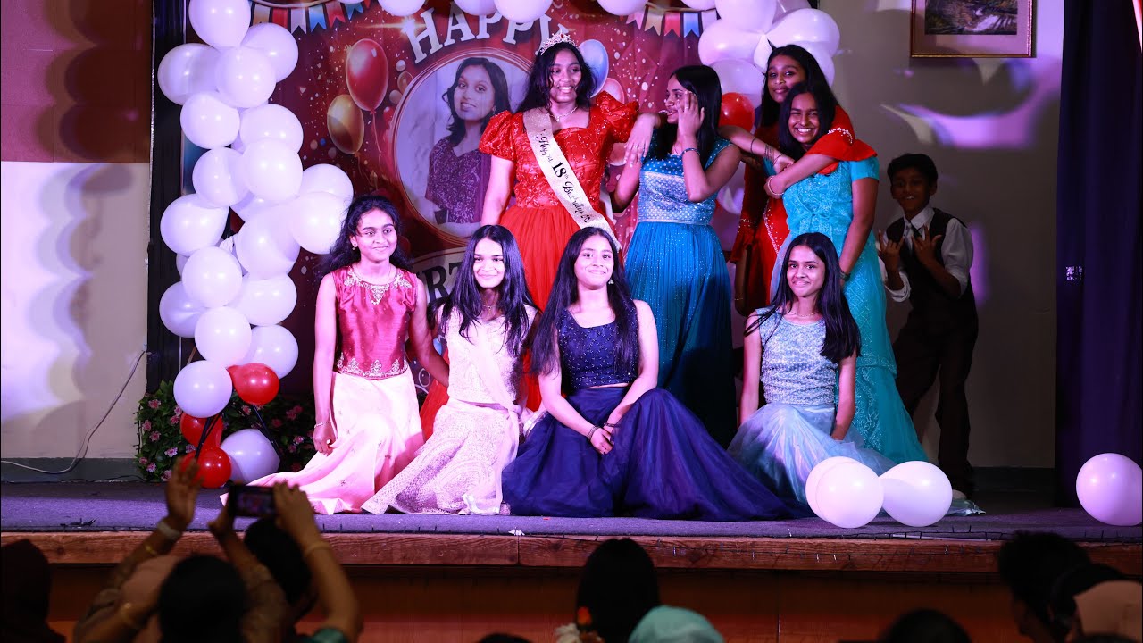 18th Birthday Group Dance