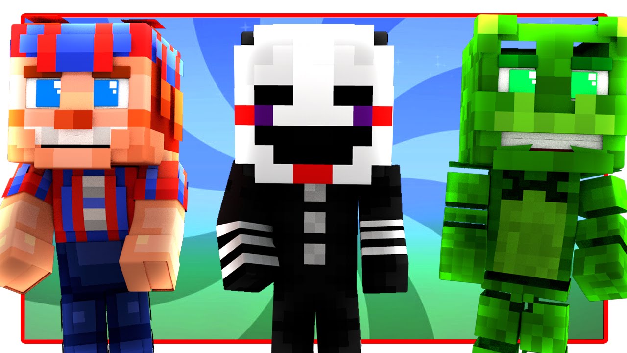 FNAF World - MARIONETTE! (Minecraft FNAF World Roleplay) Night 13